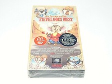 An American Tail Fievel Goes West VHS Steven Spielberg McDonalds New Sealed