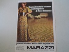 advertising Pubblicità 1972 CERAMICA MARAZZI