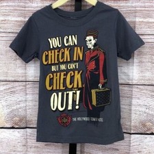 Disney Parks Grey Tower of Terror short sleeve T-shirt Size XS