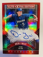 2015 Panini Elite Extra Edition Drew Finley Prospects Autographs #93