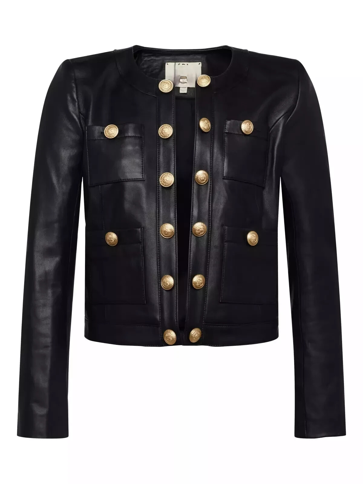 Women Jacket Black Handmade Leather Genuine Lambskin Stylish Casual Real Soft