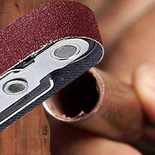 NEW SMALL MINI AIR OPERATED BANDFILE POWER BELT SANDER SANDING GRINDER FILE - Picture 8 of 9