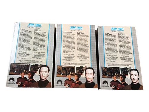 Star Trek Next Generation VHS Collector's Edition 24 Tape Lot Columbia - Picture 6 of 10