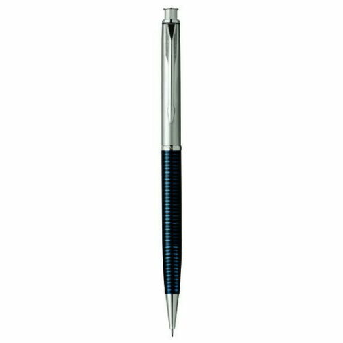 Parker 100 Pencil Cobalt Black & Silver 0.5mm Pencil New In Box | eBay