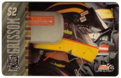 PhonePak 1996 $2. Steve Grissom (Meineke) Phone Card - 第 1/1 張圖片