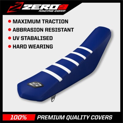 HUSQVARNA Ribbed Gripper Sitzbezug: TC/FC 2019-2022, FE/TE 2020-2023 BLU/BLU/WH