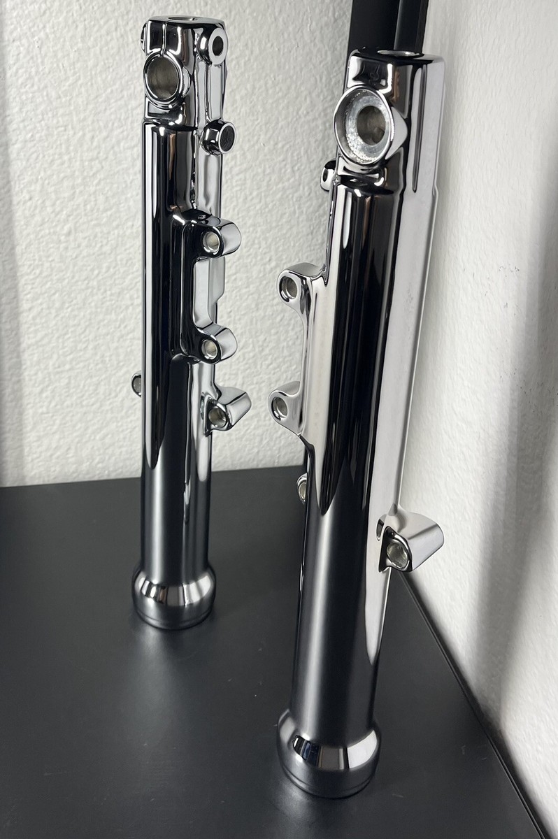 HARLEY 2000 -05 FXDX DYNA SUPER GLIDE SPORT CHROME FORK LEGS