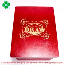 Southern Draw Robusto Firethorn Rosado Empty Wood Cigar Box 6" x 4.5" x 3.75