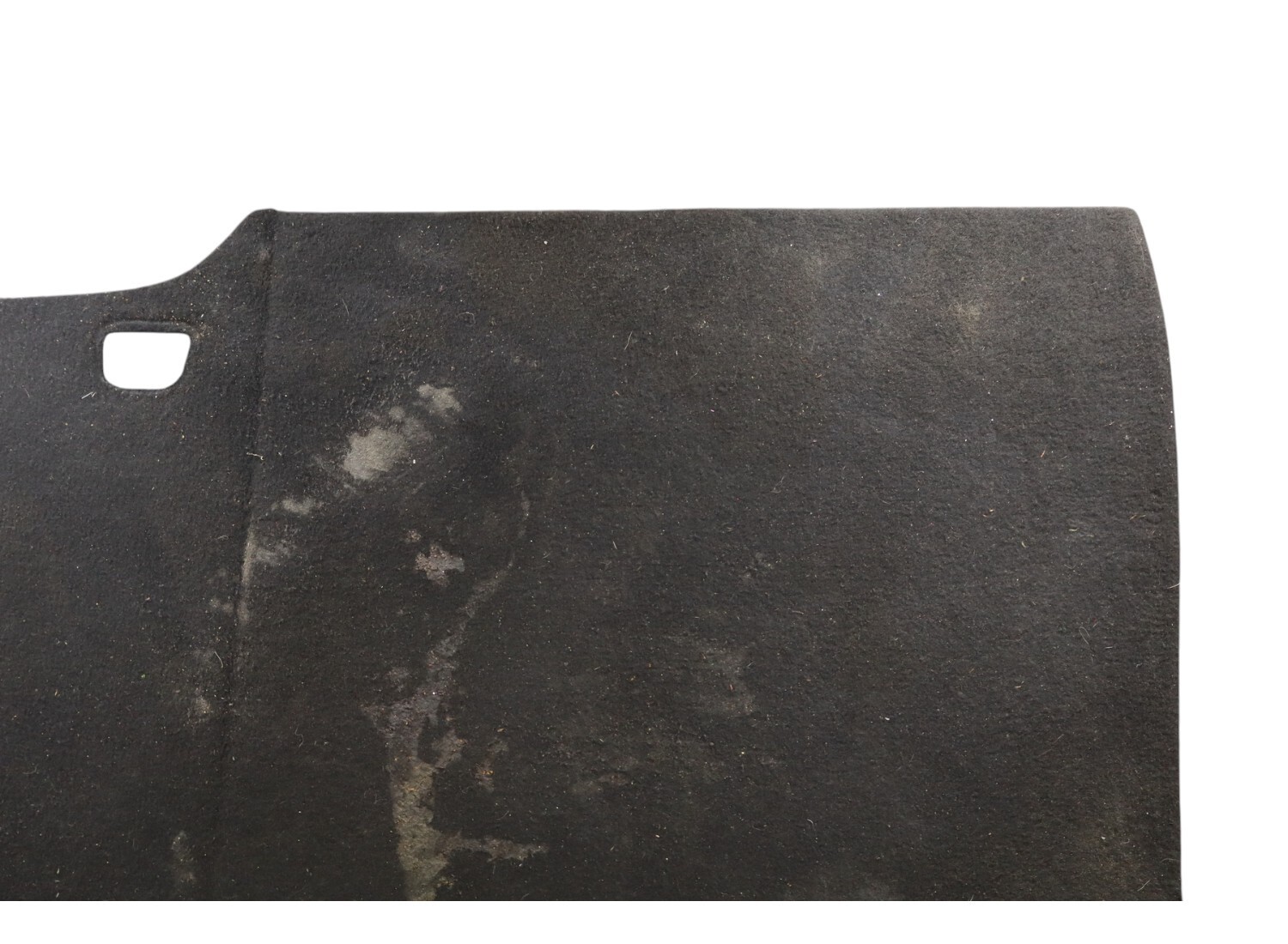 14-20 Maserati Quattroporte Rear Trunk Floor Carpet Cover Panel Black Oem