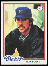 1978 Topps Ray Fosse Milwaukee Brewers #415