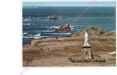 CPSM 29770 LA POINTE DU RAZ Notre Dame des naufragés Edt JEAN
