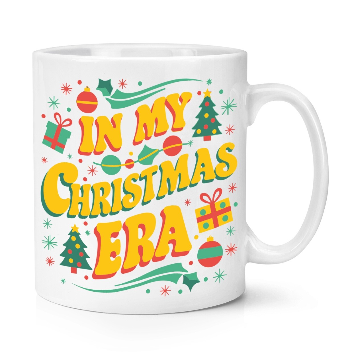 In My Christmas Era 10oz Mug Cup Funny Joke Gift Present Bauble Festive
