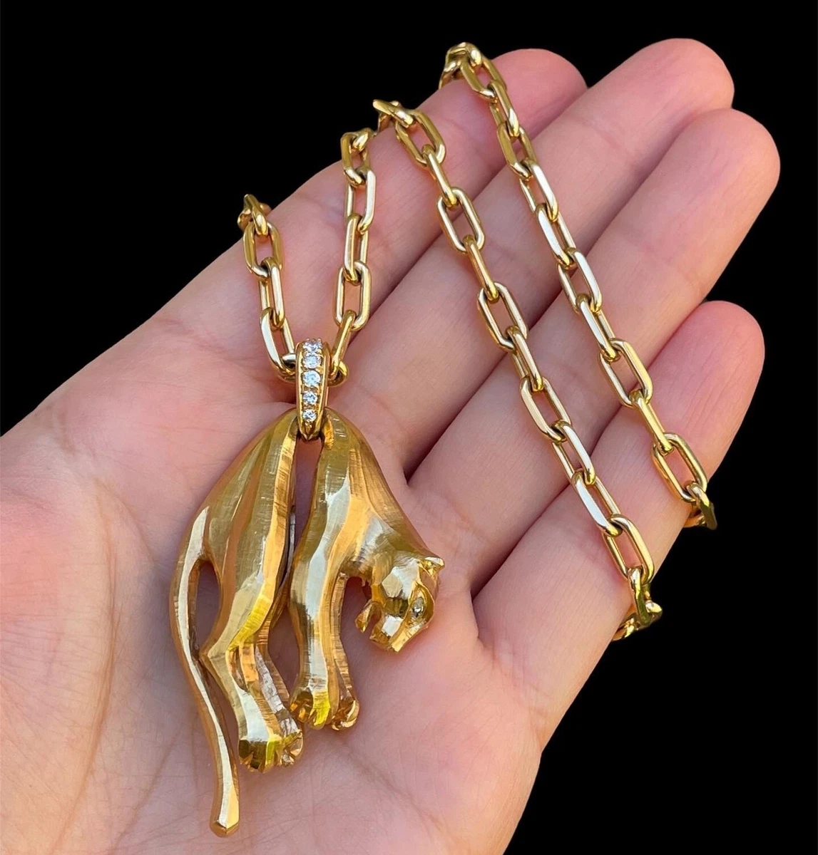 18k yellow 2024 gold pendant