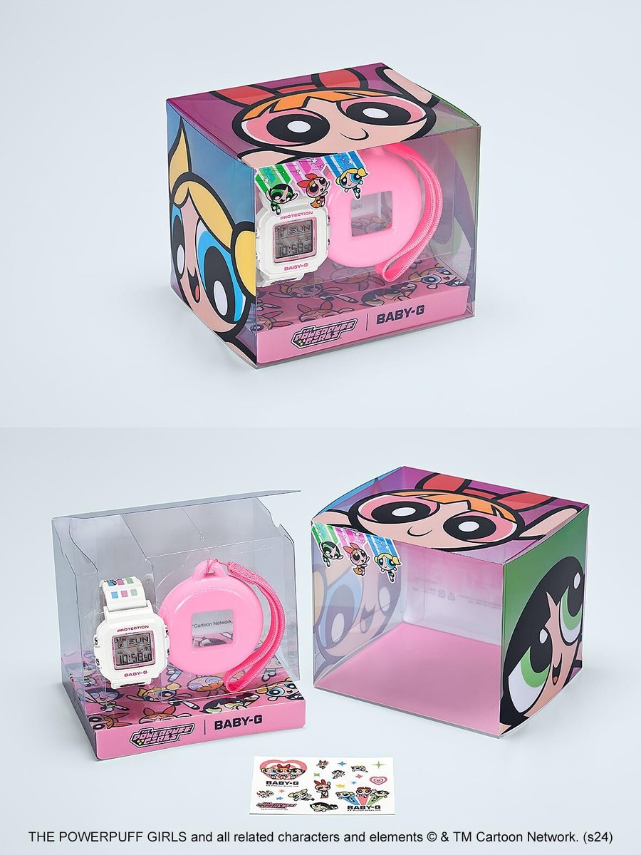 CASIO Baby-G BGD-10KPP-7JR The Powerpuff Girls Collaboration Model