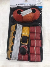 Franklin Flag Football Field Set  7x7 Flags Belts Markers Orange Cones
