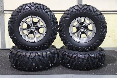 HONDA TRX 300 25'' QUADKING ATV TIRE & COBRA M/B WHEEL KIT SRA1CA BIGGHORN