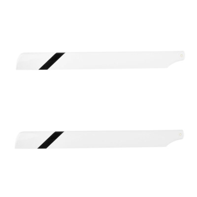1 Pair 325mm 360mm Glassy Main Blades Carbon Fiber Propeller for RC Helicopter  
