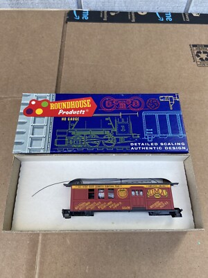 Roundhouse HO Lima Locomotive Company #793 34' Passenger Car Kit - 1014 NEW
