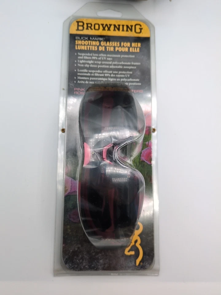 Nuevas orejeras y andadores Browning Buck Mark rosa para damas Foto 3 de 4