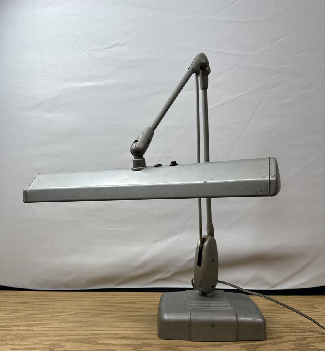 DAZOR Floating Fixture Articulating Desk Lamp Vintage Model 2324