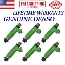OEM Denso 6 FUEL INJECTORS FOR 1998-2003 Mitsubishi Montero Sport 3.0L V6