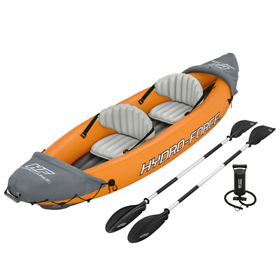 Bestway Kayak Set Hydro-Force Rapid X2 321x100cm Kajak Schlauchboot aufblasbar