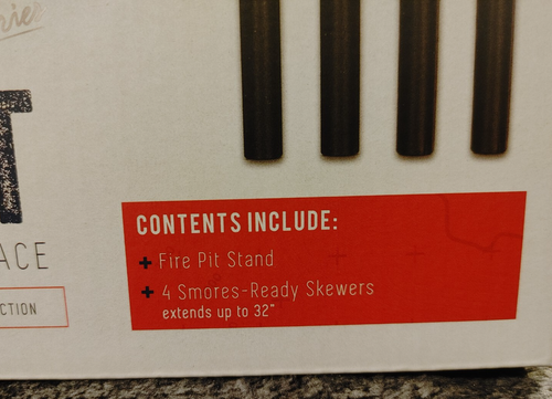 New Sealed Avalanche Smokeless Tabletop FIRE PIT w/Skewers -Uses Wood or Pellets - Picture 3 of 13