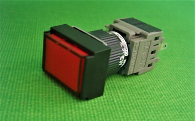 Switch Push Button Druck Taster beleuchtet Fuji Electric AH165-TLR11 AA3 rot NEU