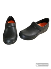 CROCS On The Clock Literide Work Slip On Black Clogs 207231 Women Size 11