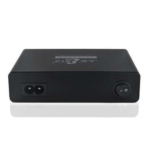 JuicEBitz® JuicEHub™ 60W 12A 5V Multi 10 Port USB Mini Chargeur de Bureau - Noir - Photo 2 sur 7