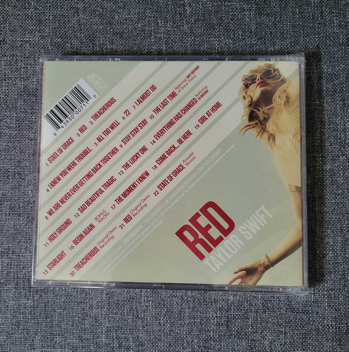 Taylor Swift “Red” TARGET Edition CD Sealed NEW | eBay