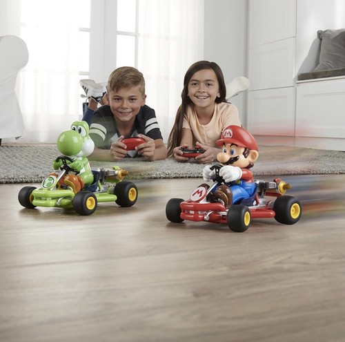 Carrera MarioKart Mario & Yoshi Rare Pipe Kart RC Twinpack -Fast Ship! - Picture 8 of 8