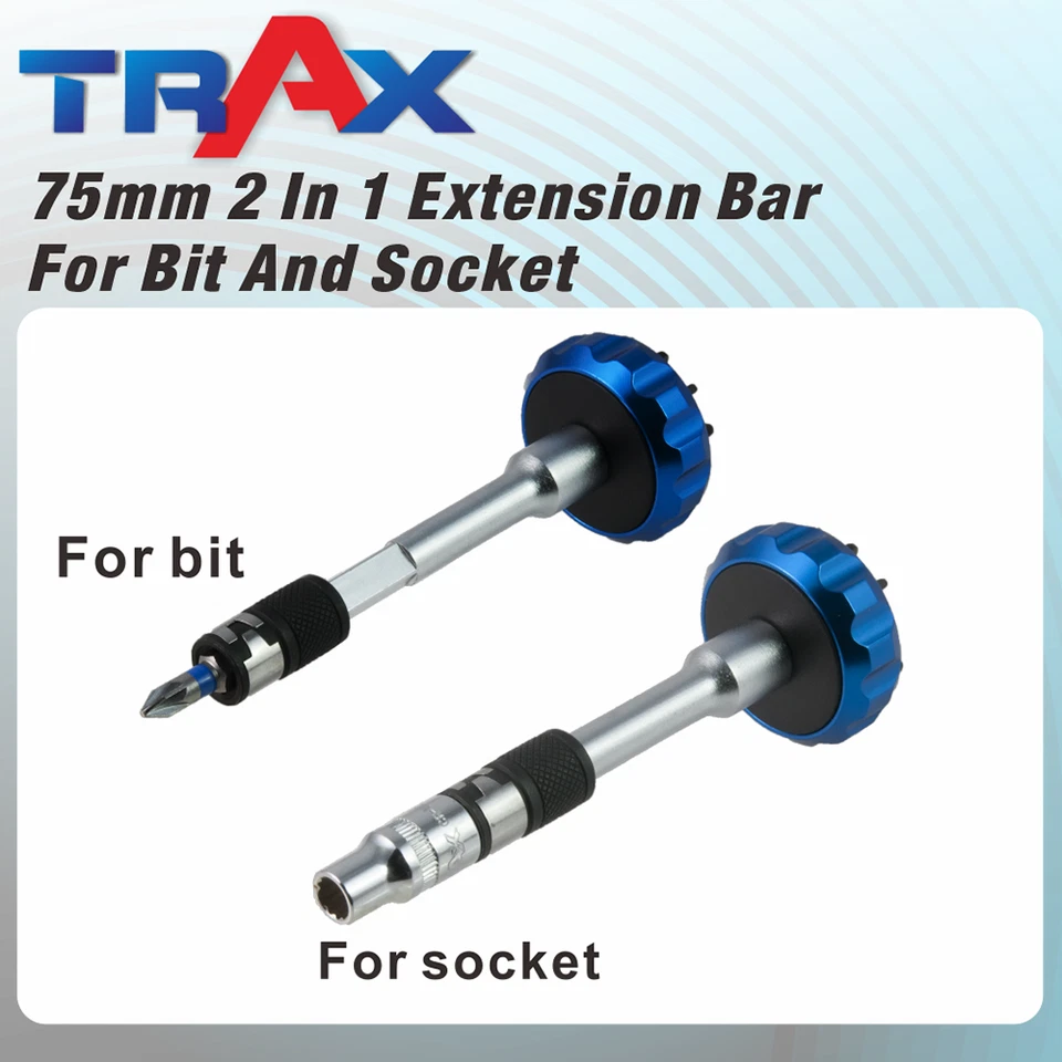 TRAX ARX-932032 Palm Ratchet Socket & Bit Set 1/4″ – 32Pc Compact Kit - image 4 of 4