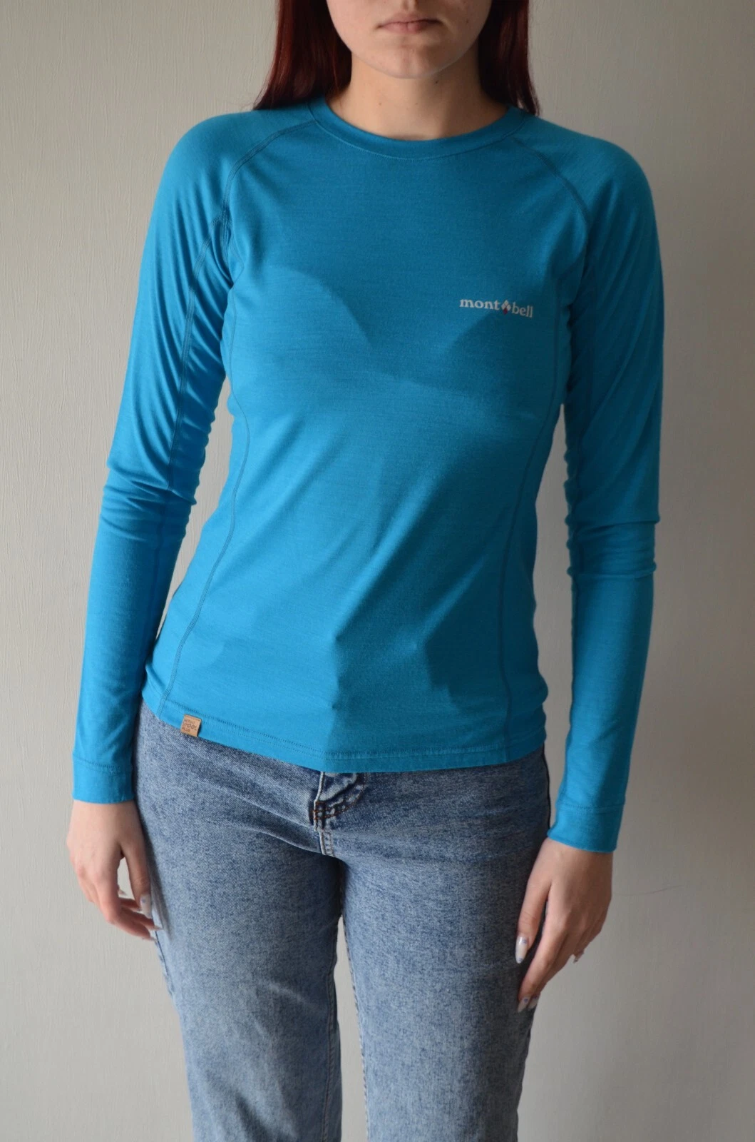 Montbell Women's Merino Wool Long Sleeve Top BaseLayer S(like a ibex-icebreaker)