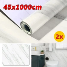 2xSelf-adhesive marble contact paper peeling wallpaper,bath,kitchen,countertop