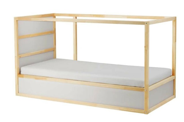 Ikea Kura Reversible Bed White Pine Twin Size 802 538 14 For Sale