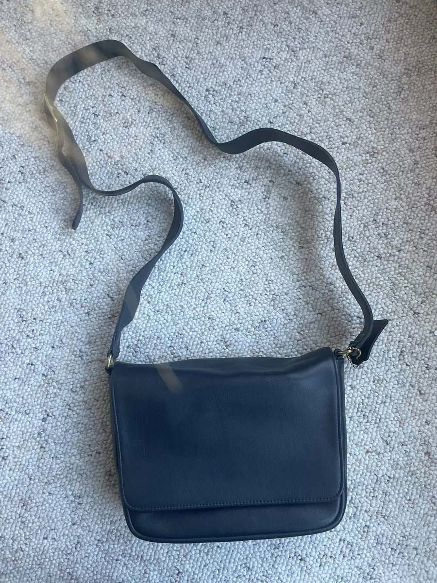 VINTAGE Leather COACH CLASSIC BISTRO BAG 4125 Handbag Crossbody Shoulder Bag EVC