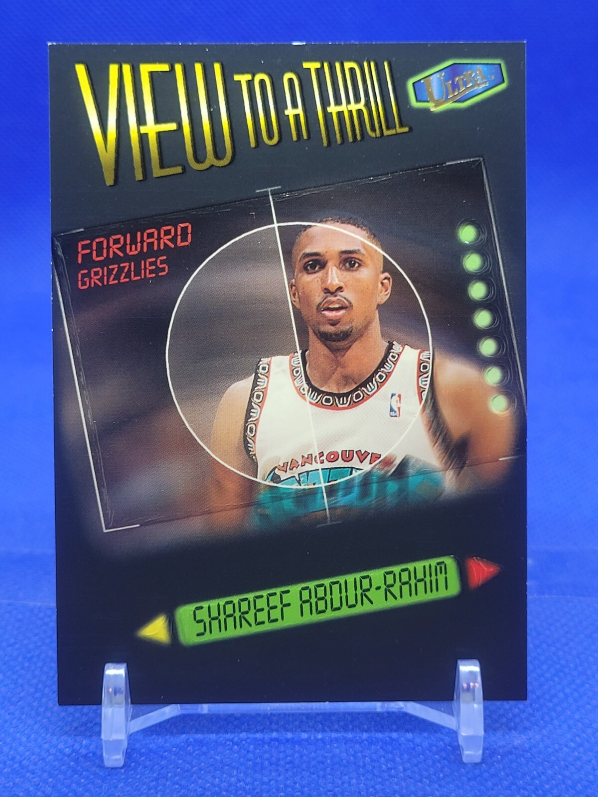 1997-98 Fleer Ultra View to a Thrill Shareef Abdur-Rahim #9VT
