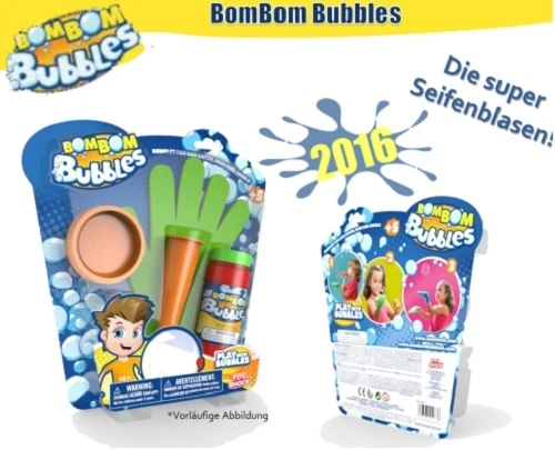 Seifenblasen BomBom von Splash Toys magische Seifenblasen Set m Handschuh