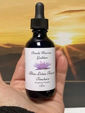 Blue Lotus Tincture | 2 Fluid Ounce | Nymphaea Caerulea Strong
