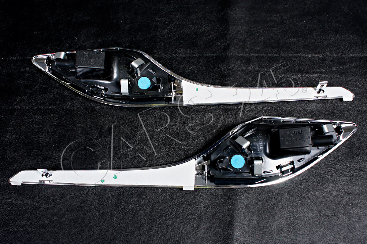 Genuine BMW Z4 E89 Chrome Side Fender Turn Indicator Lamp Pair