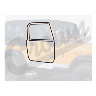 Crown Automotive Door Seal Master Kit For Jeep Wrangler YJ CJ7 CJ8 55176222MK