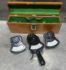 VINTAGE COLUMBIA ELECTRIC 3-Piece TONG TEST AMMETER SET IN ORIGINAL BOX