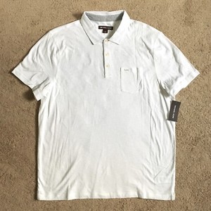 michael kors polo mens white