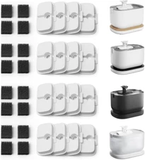 16-Pack Replacement Filters for Petlibro Dockstream Cat Water Fountain PLWF005 P