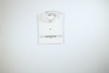 Mens Keneville White Pleated Tuxedo Shirt NEW NWT