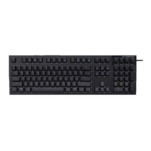 Topre REALFORCE RGB R2A-US4G-BK Contactless APC Soft Full Key Keyboard Black - Image 2 of 4
