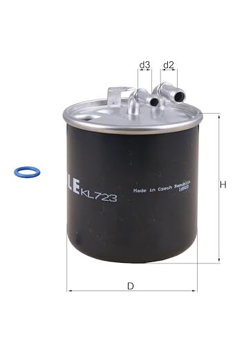 Fuel Filter KNECHT KL723D - Picture 3 of 5