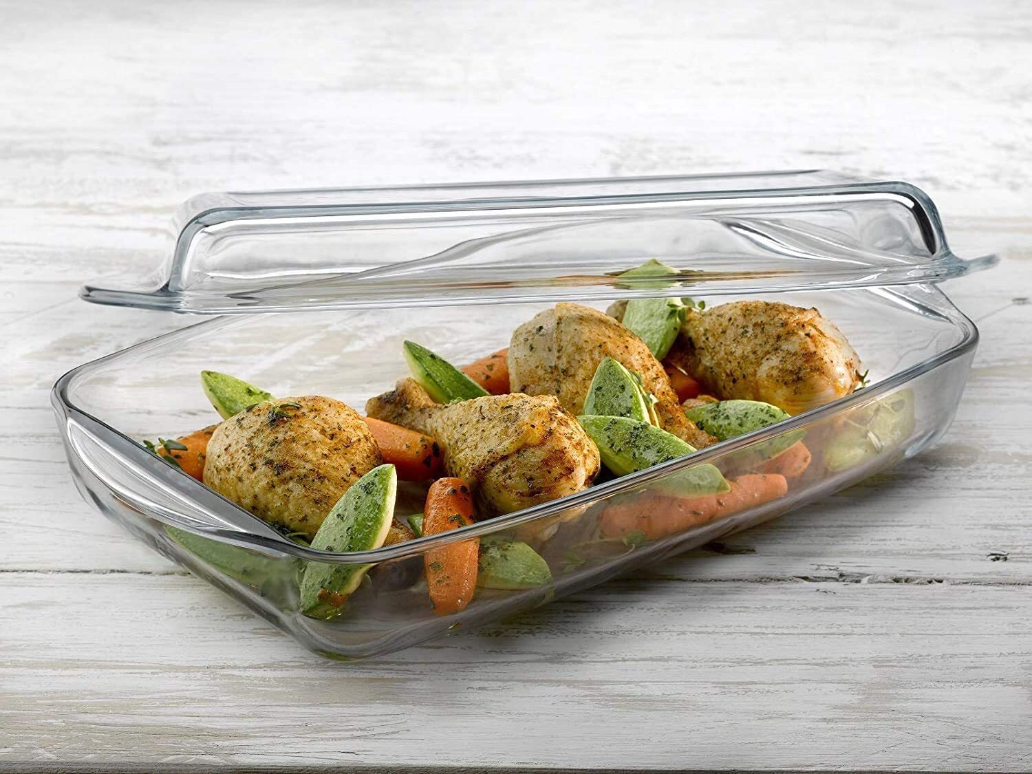 Настенные часы Pasabahce BorGlas Rechteckige Kochtopf mit Deckel 1950cc прозрачные 4890₽