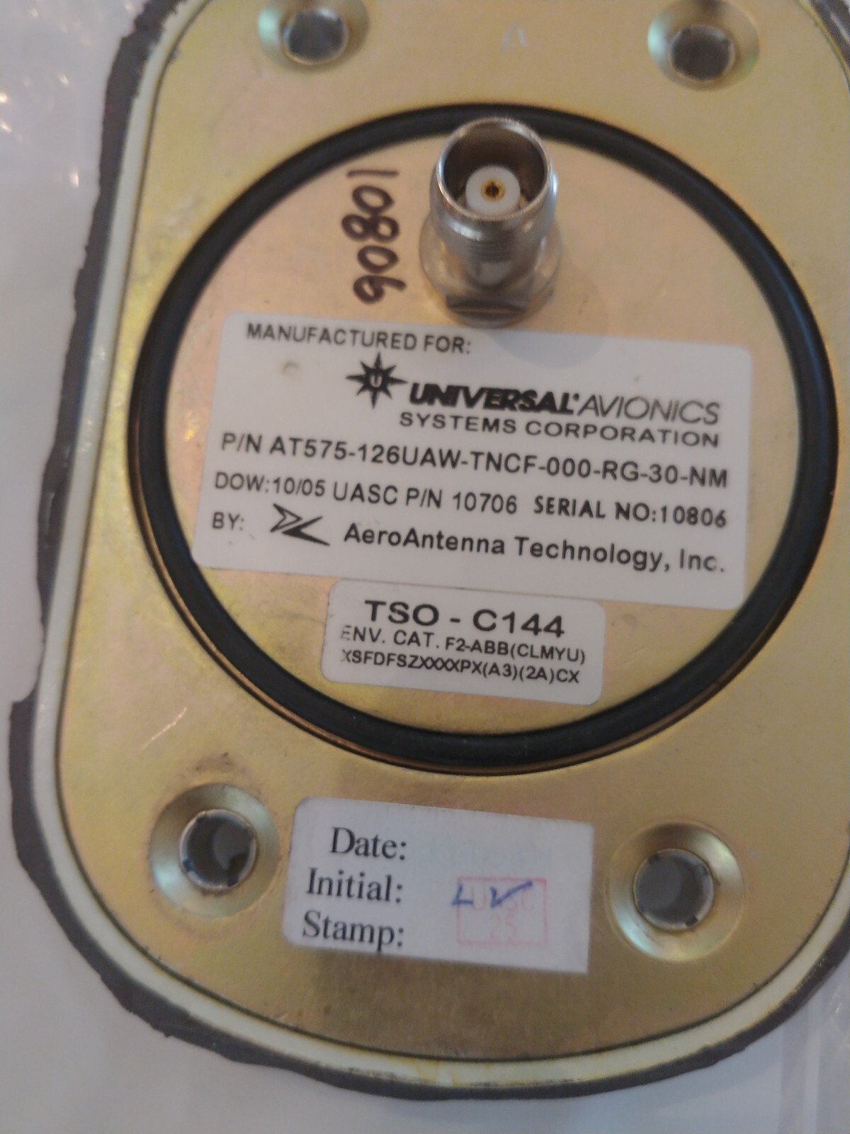 AeroAntenna AT575126UAWTNCF000RG30NM GPS Antenna eBay